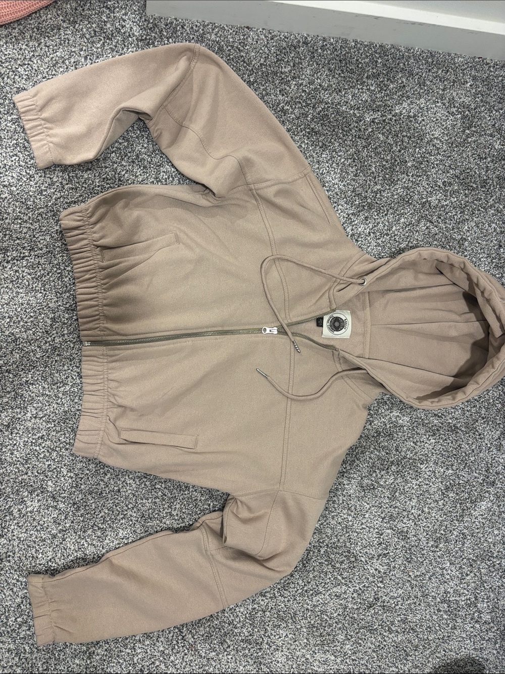 Ashley By 26 International Taupe Vintage Charm Pullover